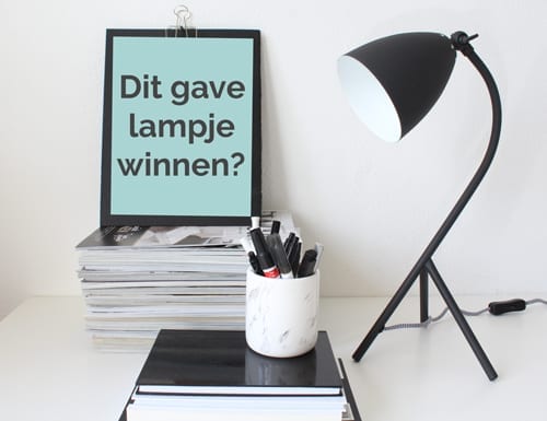 Winactie-lamp