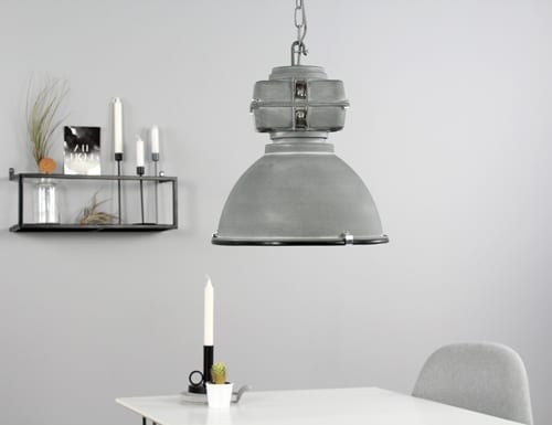 Betonlook-hanglamp