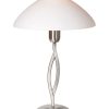Sierlijke sfeerlamp Steinhauer Capri staal