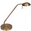 Klassieke leeslamp Mexlite Clusi brons LED