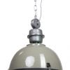 Industriële fabriekslamp Steinhauer Bikkel groen ø42 cm