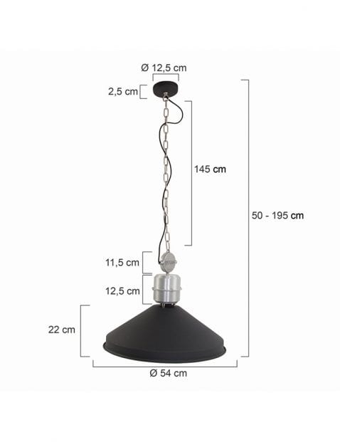 annelighting-hanglamp-zappa-zwart-metaal-ø54cm-e27-7700zw-1