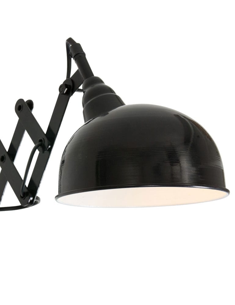 roem houding Vulkanisch Uitrekbare schaarlamp Steinhauer Yorkshire zwart - Directlampen