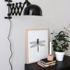 Industriële uittrekbare wandlamp Steinhauer Yorkshire zwart