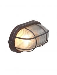 Bruine wandlamp