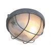 Grijze plafondlamp