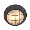 Bruine plafondlamp