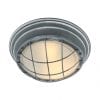 Grijze plafondlamp