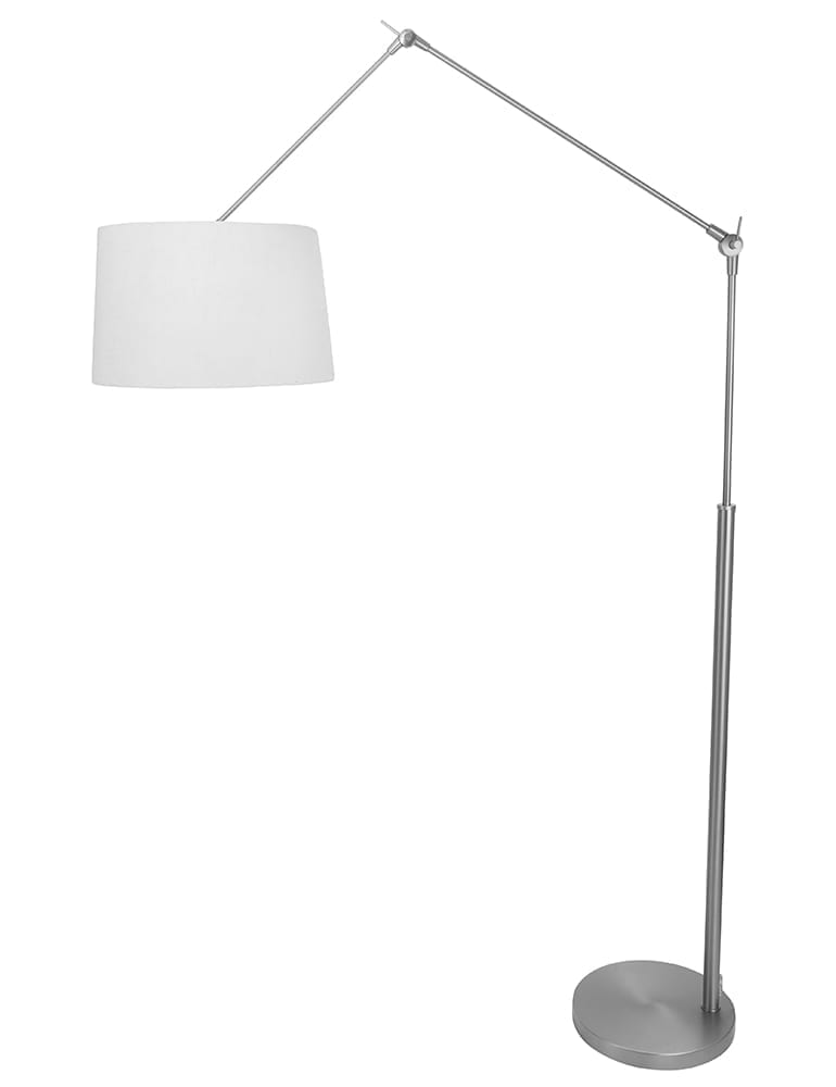 Inleg officieel silhouet Staande lamp Steinhauer Gramineus witte kap