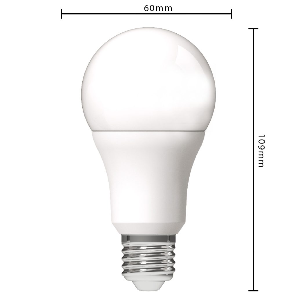 LED lichtbron E27 9,5W Led's Light - Afbeelding 5