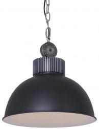 Industrielamp-zwart-stoer-opzetstuk-staal