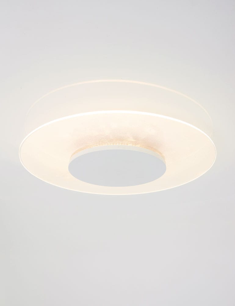 zweer Stout herhaling Ronde dimbare LED plafondlamp - Directlampen.nl