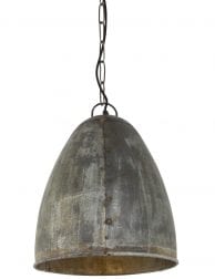 Vintage hanglamp Light & Living Eelkje verweerd staal