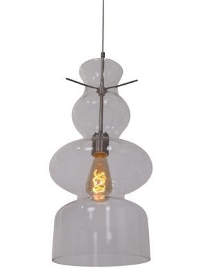 Moderne glaslamp Anne Lighting Chalise Day & Night staal