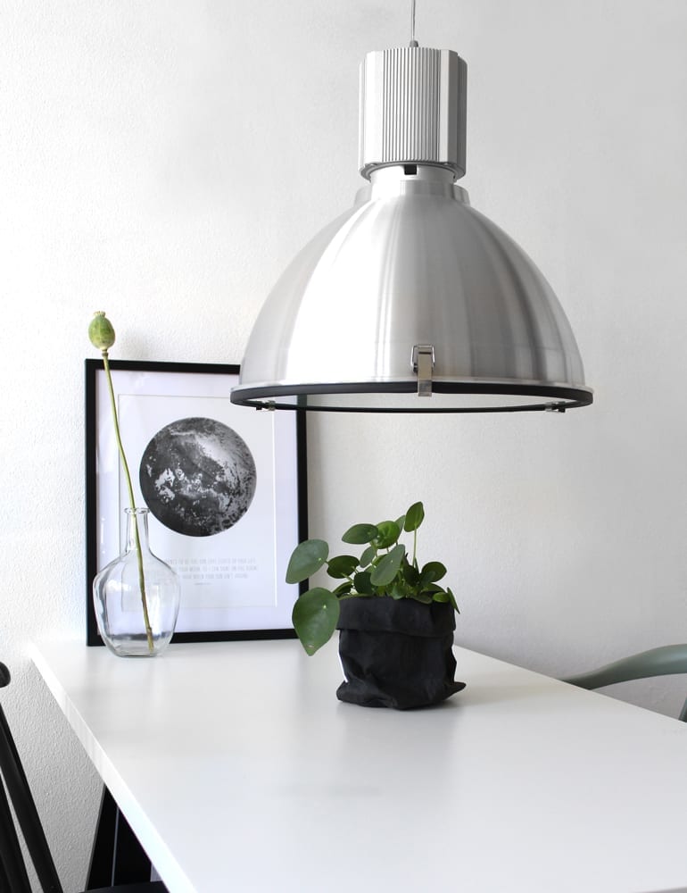 grijze hanglamp