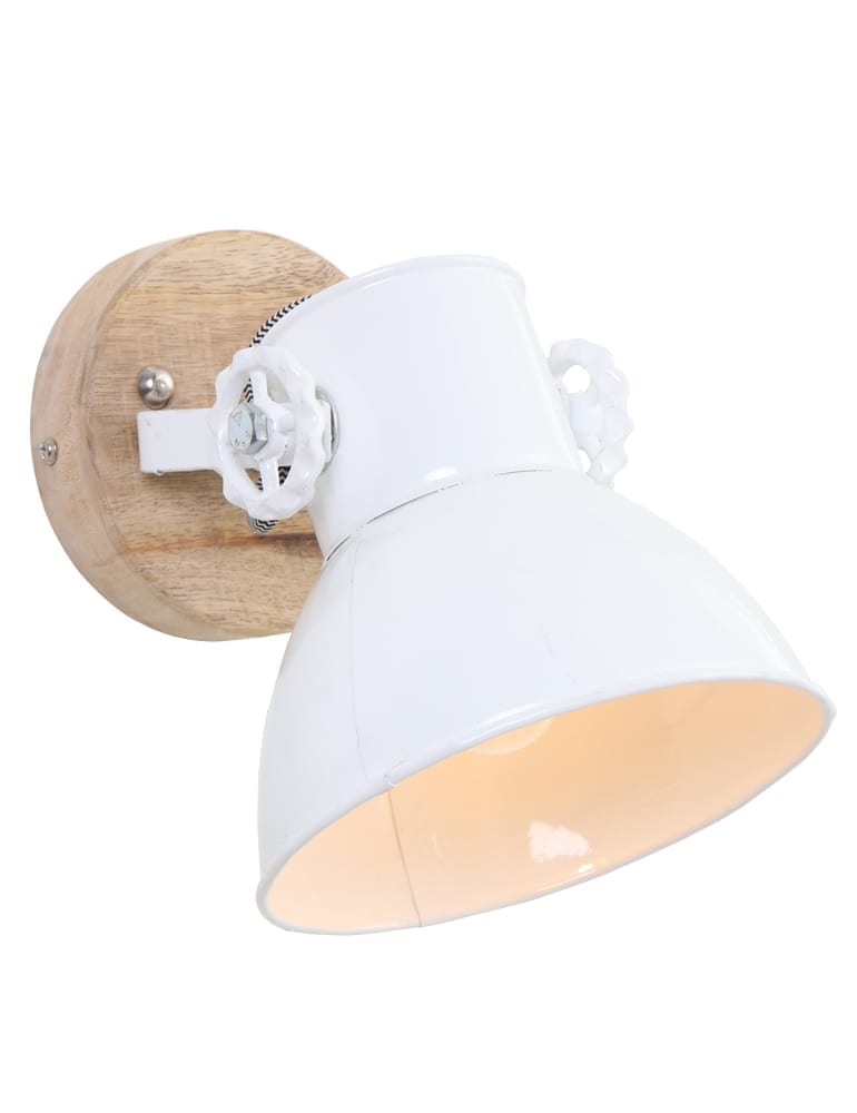 Broers en zussen sap shit Sfeervolle muurlamp Light & Living Elay wit - Directlampen.nl