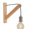Houten wandlampje Mexlite Obian naturel