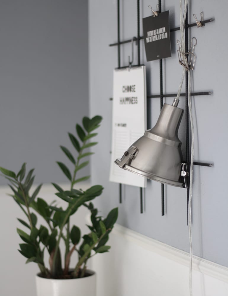 industrieel lampje staal