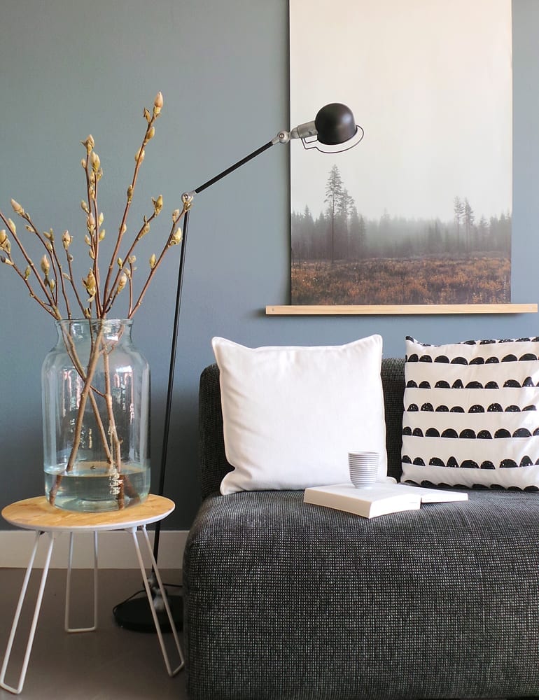 jikke vloerlamp zwart