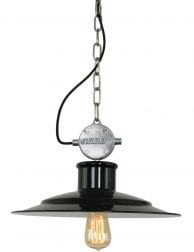 platte-industriele-hanglamp-design-zwart