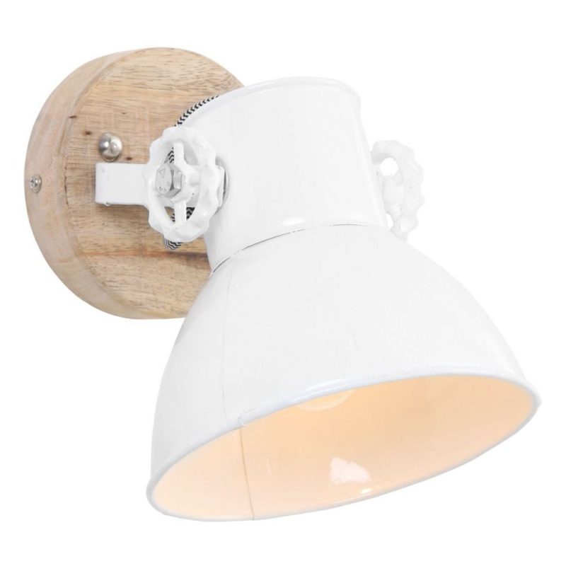 Sfeervolle muurlamp Light & Living Elay wit