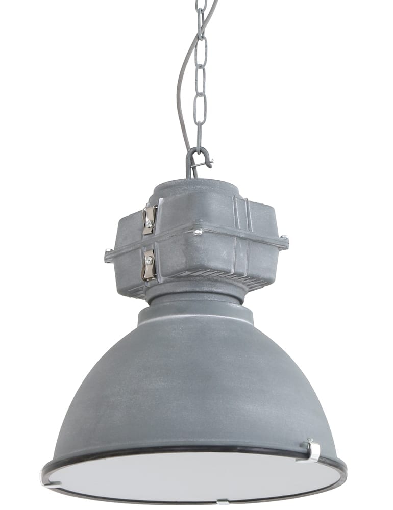 bundel Kustlijn Afrika Eigenzinnige fabriekslamp Mexlite Densi betongrijs 38 cm | Directlampen