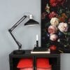 stoere tafellamp zwart