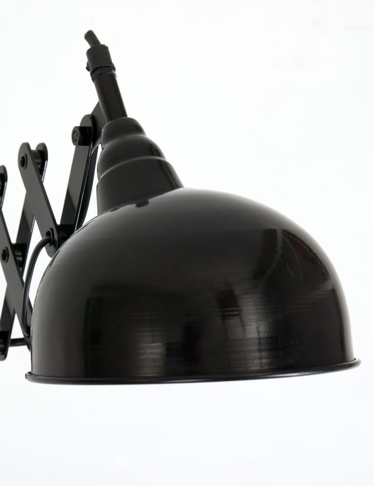 efficiënt toewijzen uitzondering Uitrekbare schaarlamp Steinhauer Yorkshire zwart - Directlampen