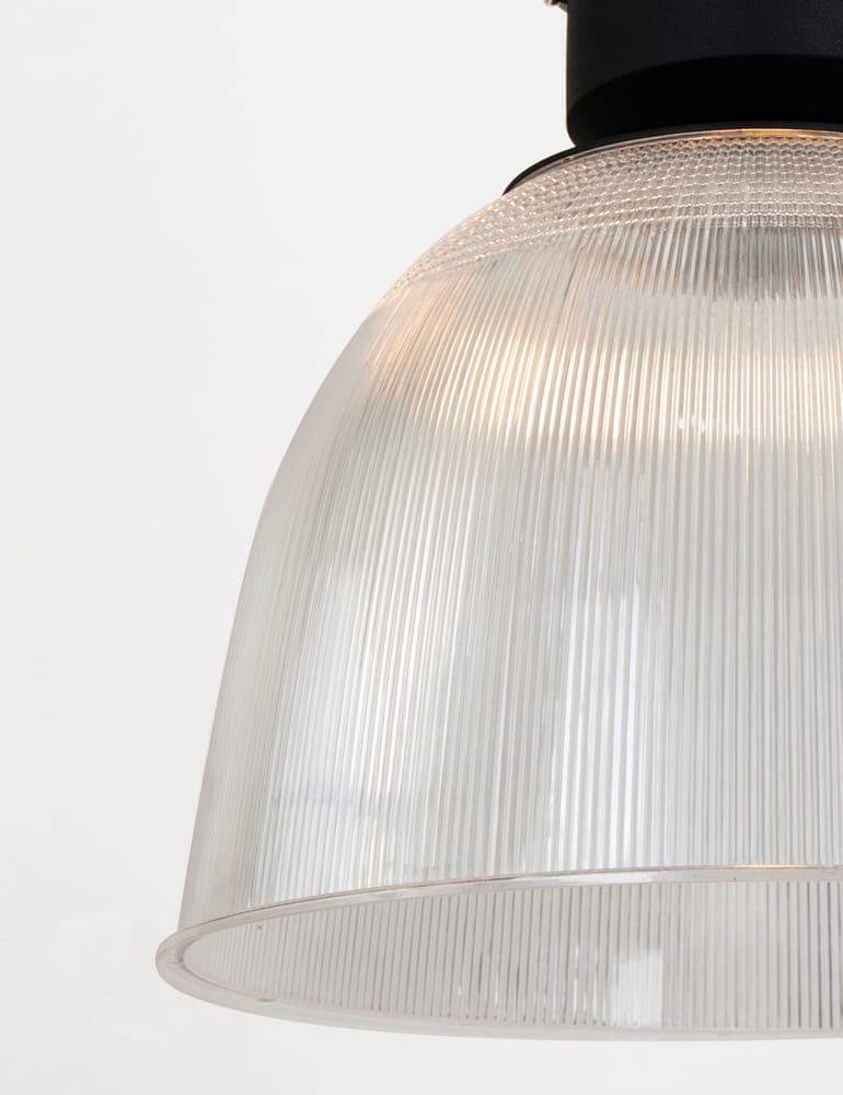 Gematigd Eerste gebonden Transparante industriele designer hanglamp