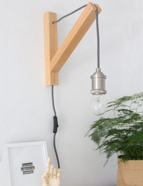 wandlamp scandinavisch galgje