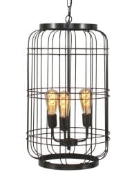 zwart_metalen_draadhanglamp