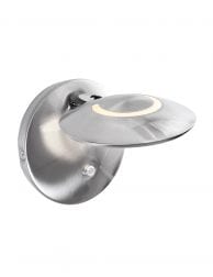 Zenith stalen wandlamp