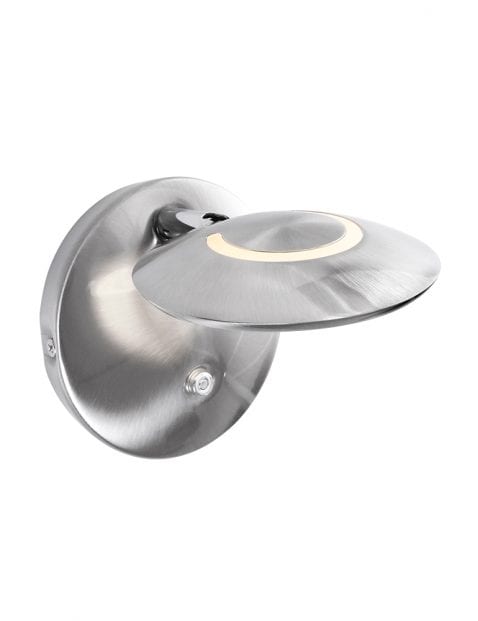 Zenith stalen wandlamp