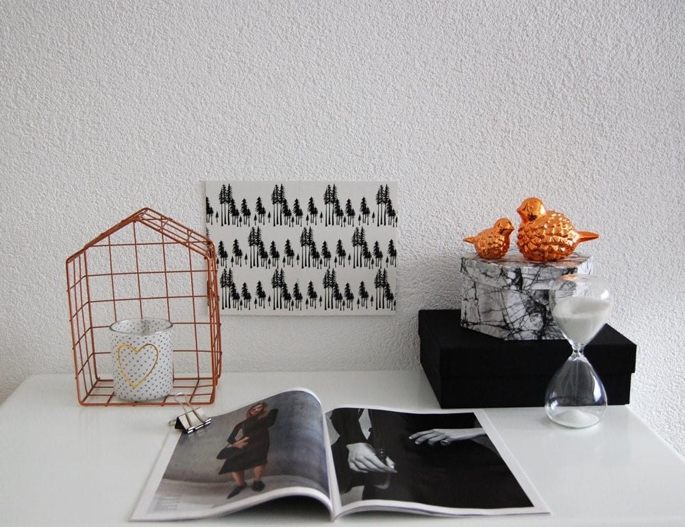 Koperen woonaccessoires