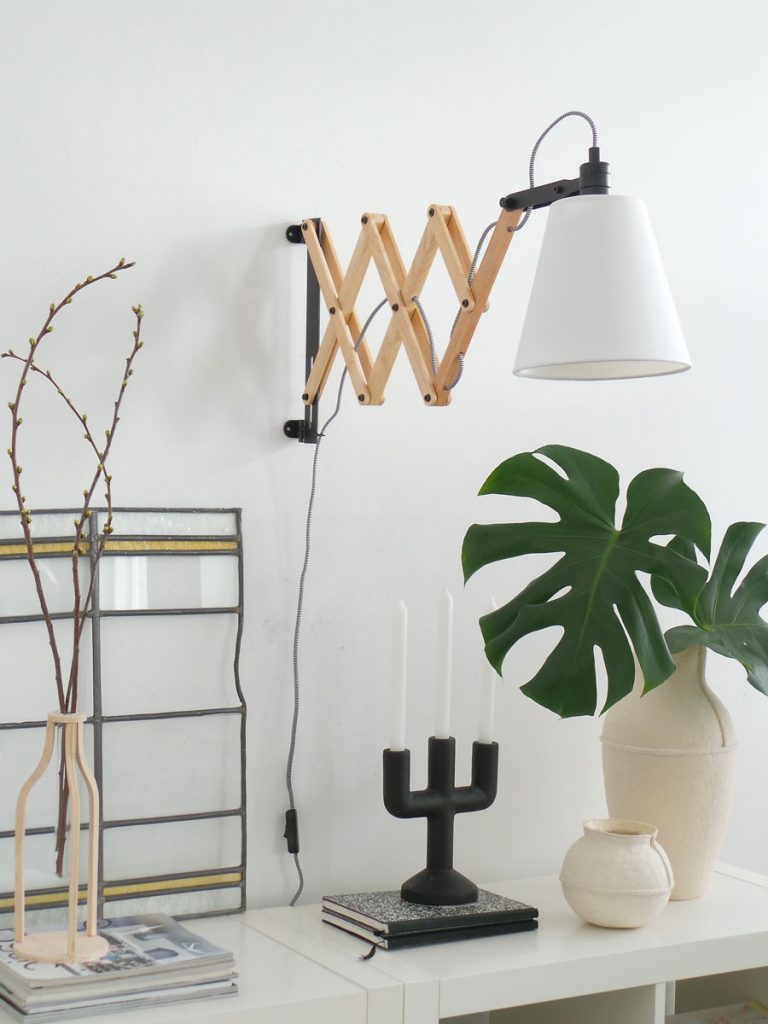 Witte-schaarlamp