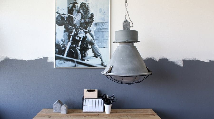 chester grijs hanglamp