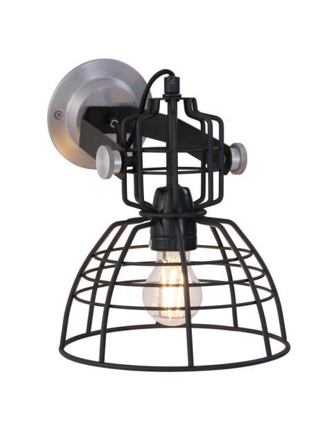 annelighting-wandlamp-markiii-zwart-aluminiummetaal-opbouwspot-e27-7875zw-1