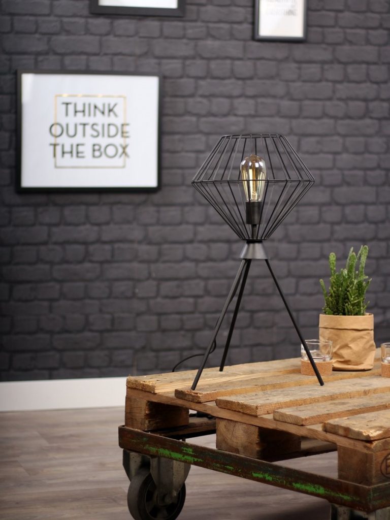 driepoot draadlamp