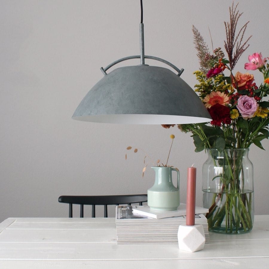 grijze hanglamp