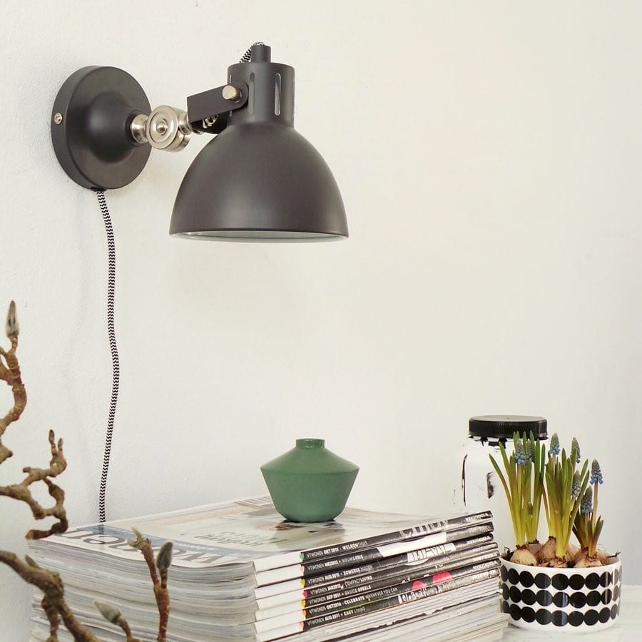 grijze wandlamp do