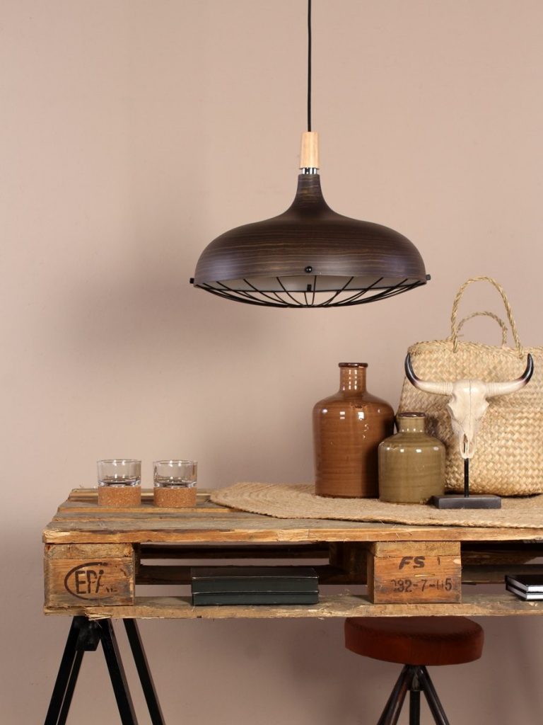 hanglamp bruin