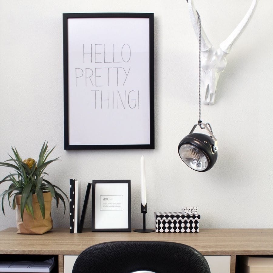 industriële hanglamp