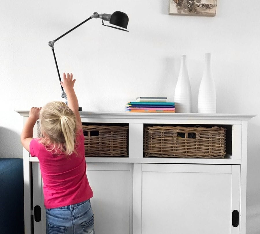 jikke tafellamp zwart