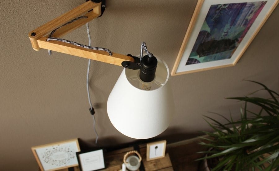 landelijke wandlamp