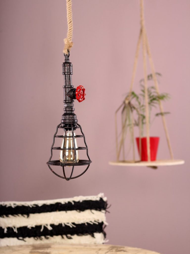 scheepslamp met touw
