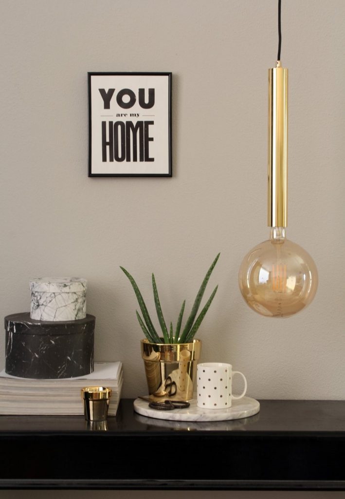Hanglamp goud