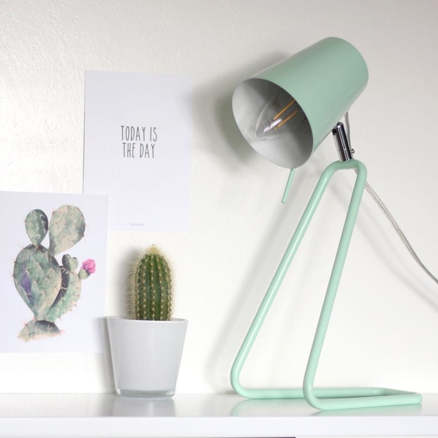 tafellamp mintgroen leitmotiv