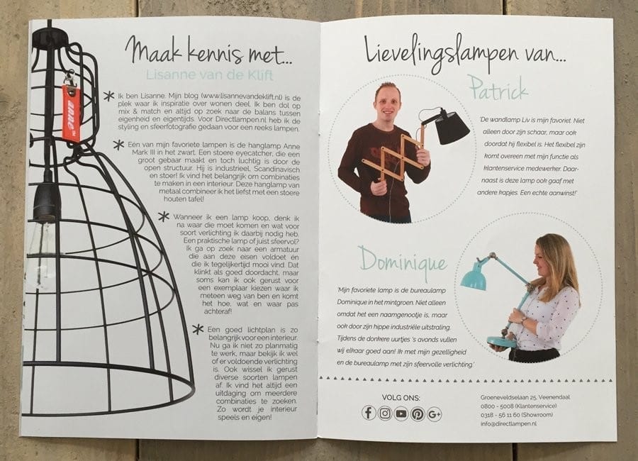directlampen tijdschrift