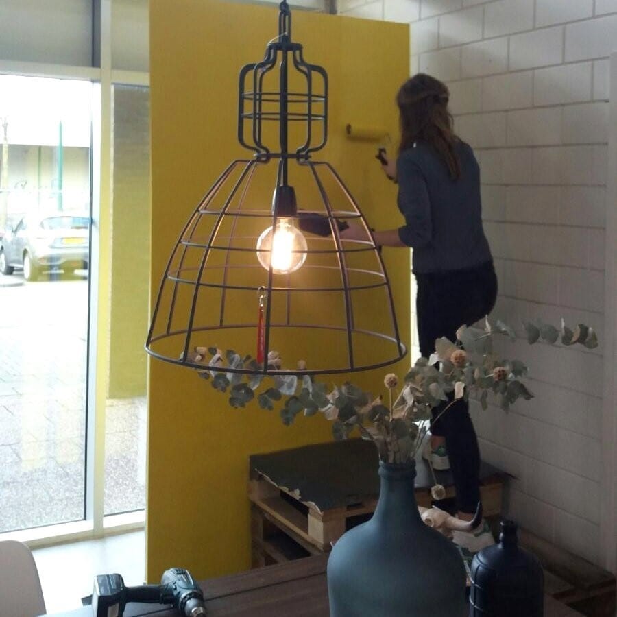 verbouwing winkel directlampen