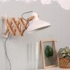 Hippe schaarlamp Anne Lighting Woody Scissors wit